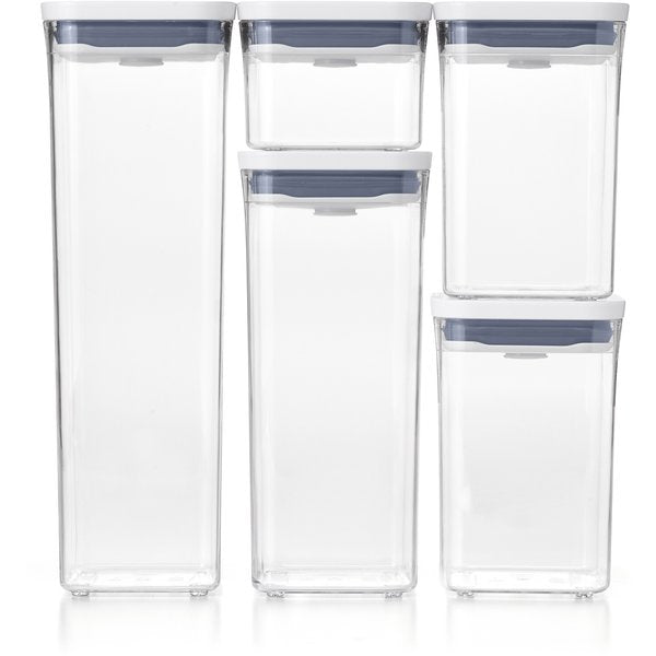 Set de 5 contenedores para cocina