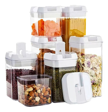 Kit de 7 organizadores herméticos