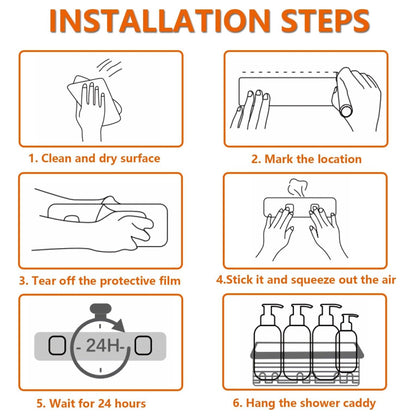 Set de organizadores para el baño - 5 pcs