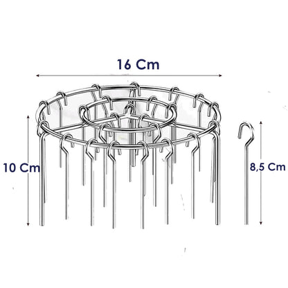 Parrilla vertical para freidora de aire