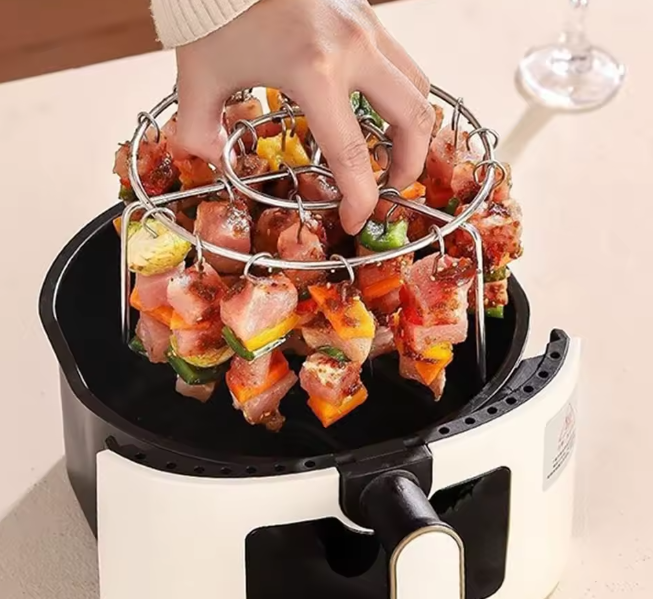 Parrilla vertical para freidora de aire