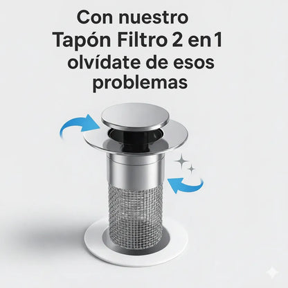 Tapon Filtro x2